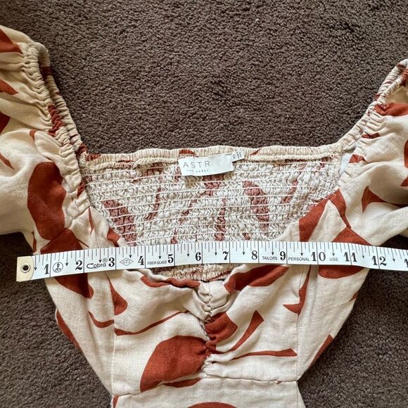 ASTR The Label 100% Linen Mini Dress - Picture 9 of 12